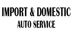 Import & Domestic Auto Service Logo